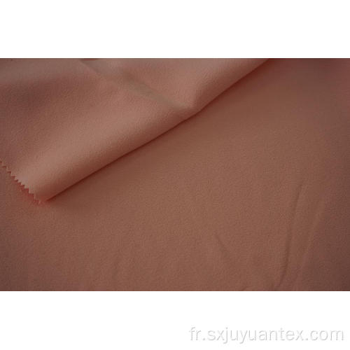 100% polyester CEY tissu mousseline de soie crêpe simple face